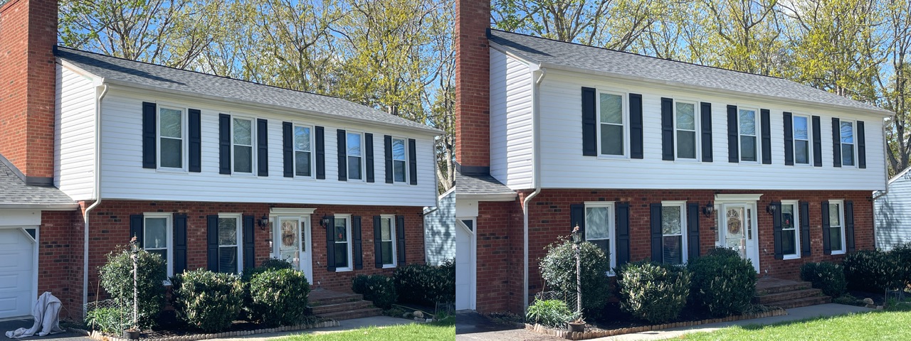 Cave Spring Shine: Full Exterior House Wash Restores Roanoke Home's Curb Appeal Thumbnail